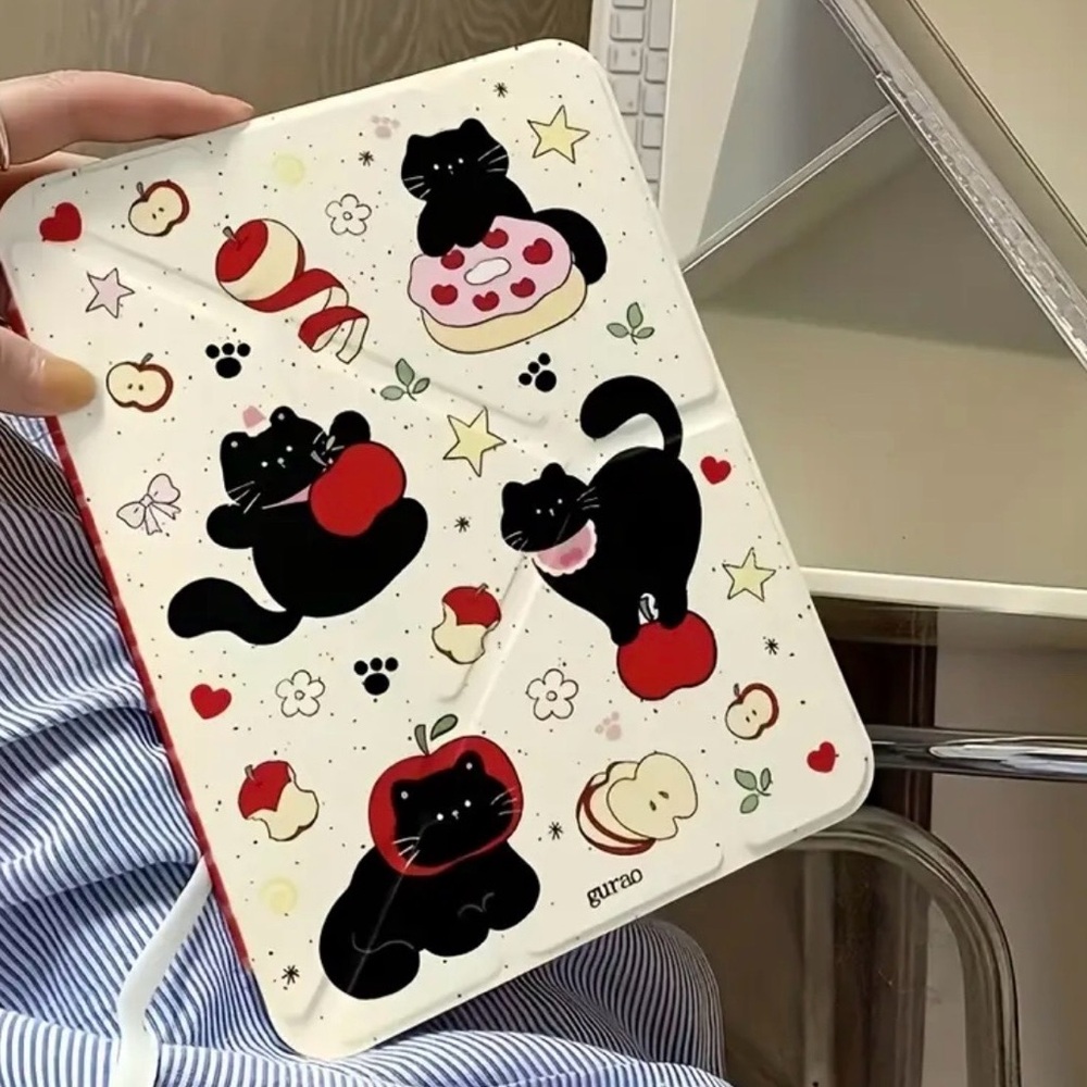 Kawaii iPad Case Cat
